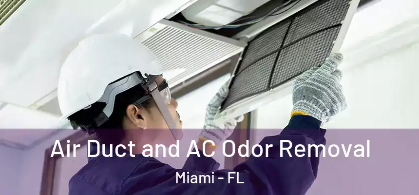 Air Duct and AC Odor Removal Miami - FL