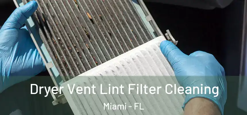 Dryer Vent Lint Filter Cleaning Miami - FL